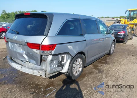2016 Honda Odyssey Se from USA, damaged, VIN 5FNRL5H3XGB010606